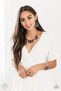 Paparazzi ~ Glimpses of Malibu ~ Fashion Fix Complete Trend Blend ~ Purple Necklace Set