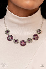 Load image into Gallery viewer, Paparazzi ~ Glimpses of Malibu ~ Fashion Fix Complete Trend Blend ~ Purple Necklace Set