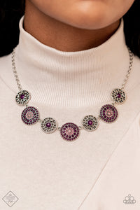 Paparazzi ~ Glimpses of Malibu ~ Fashion Fix Complete Trend Blend ~ Purple Necklace Set