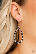 Load image into Gallery viewer, Paparazzi ~ Gala Go-Getter ~ Black Earrings