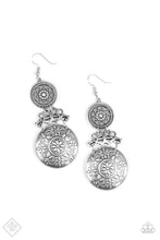 Load image into Gallery viewer, Paparazzi ~ Garden Adventure ~ Silver Earrings (Fashion Fix Exclusive)