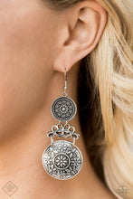 Load image into Gallery viewer, Paparazzi ~ Garden Adventure ~ Silver Earrings (Fashion Fix Exclusive)
