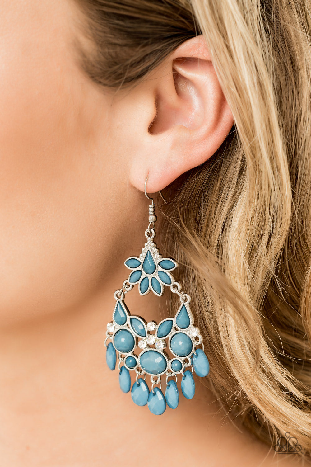 Paparazzi ~ Garden Dream ~ Blue Earrings