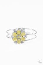 Load image into Gallery viewer, Paparazzi ~ Garden Extravagance ~Yellow Cuff Bracelet