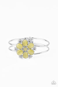 Paparazzi ~ Garden Extravagance ~Yellow Cuff Bracelet