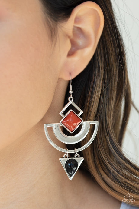 Paparazzi ~ Geo Gypsy ~ Multi Earrings