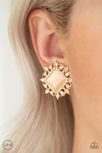 Load image into Gallery viewer, Paparazzi ~ Get Rich Quick ~ Gold Clip-On Earrings - Klassy Jewelz Boutique