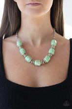 Load image into Gallery viewer, Paparazzi ~ Girl Grit ~ Green Necklace Set
