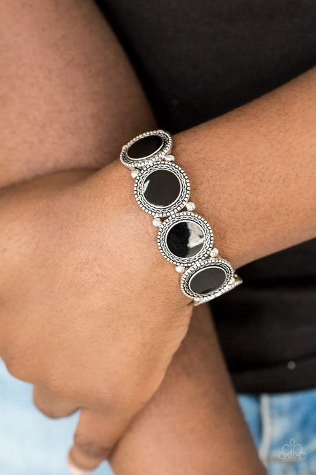 Paparazzi ~ Girls Getaway ~ Black Bracelet