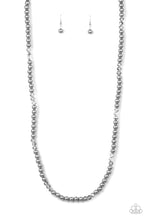 Load image into Gallery viewer, Paparazzi ~ Girls Have More FUNDS ~ Silver Pearl Necklace Set