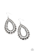 Load image into Gallery viewer, Paparazzi ~ Glacial Glaze ~ Silver Earrings
