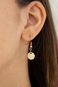 Paparazzi ~ Gladiator Glam ~ Gold  Necklace Set