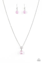Load image into Gallery viewer, Paparazzi ~ Glamour Girl ~ Purple Bead Necklace Set