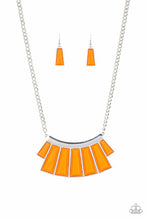 Load image into Gallery viewer, Paparazzi - Glamour Goddess - Orange Necklace Set