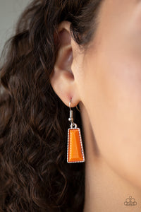 Paparazzi - Glamour Goddess - Orange Necklace Set