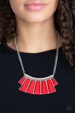 Load image into Gallery viewer, Paparazzi ~ Glamour Goddess ~ Red Necklace Set