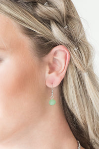 Paparazzi ~ Glamour Grotto ~ Green Necklace Set