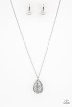 Load image into Gallery viewer, Paparazzi ~ Gleaming Gardens ~ Silver Necklace Set