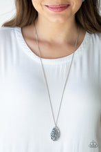 Load image into Gallery viewer, Paparazzi ~ Gleaming Gardens ~ Silver Necklace Set