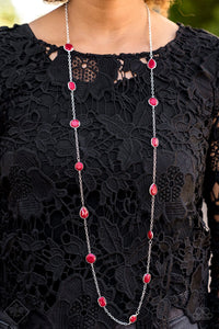 Paparazzi ~ Glimpses of Malibu ~ Fashion Fix Complete Trend Blend ~ Red Necklace Set