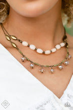 Load image into Gallery viewer, Paparazzi ~ Glimpses of Malibu ~ Fashion Fix Complete Trend Blend ~ Brass Necklace Set