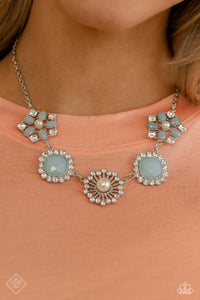 Paparazzi ~ Glimpses of Malibu ~ Fashion Fix  Complete Trend Blend ~ Blue Necklace Set