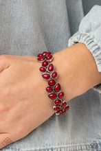 Load image into Gallery viewer, Paparazzi ~ Glimpses of Malibu ~ Fashion Fix Complete Trend Blend ~ Red Necklace Set