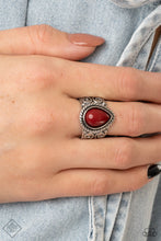 Load image into Gallery viewer, Paparazzi ~ Glimpses of Malibu ~ Fashion Fix Complete Trend Blend ~ Red Necklace Set