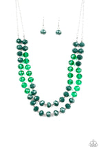 Load image into Gallery viewer, Paparazzi ~ Glitter Gratitude ~ Green Necklace Set