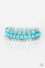 Load image into Gallery viewer, Paparazzi ~ Globetrotter Glam ~ Blue Bracelet