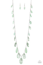 Load image into Gallery viewer, Paparazzi - Glow And Steady Wins The Race - Green Necklace - Klassy Jewelz Boutique