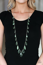 Load image into Gallery viewer, Paparazzi - Glow And Steady Wins The Race - Green Necklace - Klassy Jewelz Boutique