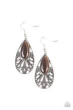 Load image into Gallery viewer, Paparazzi ~ Glowing Tranquility ~ Brown Earrings