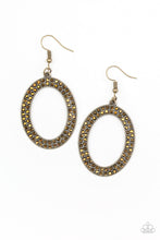 Load image into Gallery viewer, Paparazzi ~ Go Down In Glitter ~ Brass Earrings