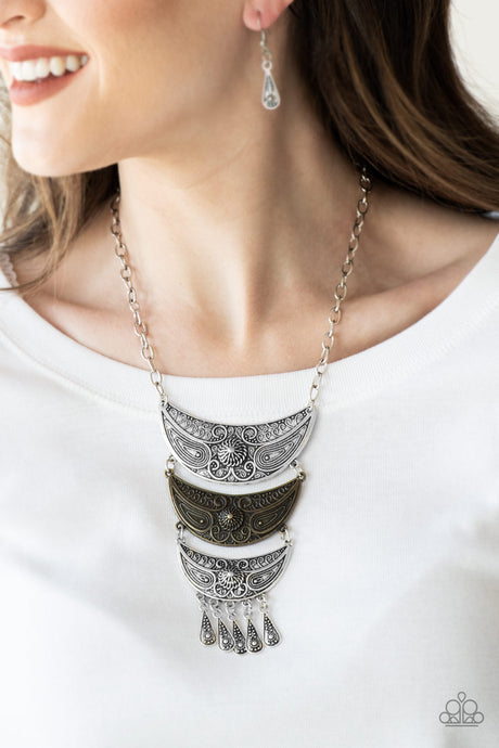 Paparazzi ~ Go STEER-Crazy ~ Multi Necklace Set