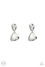 Load image into Gallery viewer, Paparazzi ~ Going for BROKER ~ Silver Clip-On Earrings