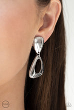 Load image into Gallery viewer, Paparazzi ~ Going for BROKER ~ Silver Clip-On Earrings