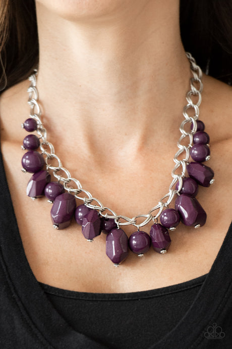 Paparazzi ~ Gorgeously Globetrotter ~ Purple Necklace Set