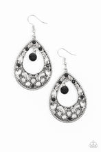 Load image into Gallery viewer, Paparazzi ~ Gotta Get That Glow ~ Black Earrings