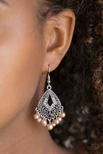 Load image into Gallery viewer, Paparazzi ~ Gracefully Gatsby ~ Brown Earrings