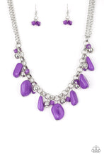 Load image into Gallery viewer, Paparazzi ~ Grand Canyon Grotto ~ Purple Necklace Set