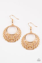 Load image into Gallery viewer, Paparazzi ~ Grapevine Glamorous ~ Gold Earrings