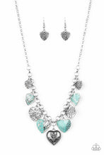 Load image into Gallery viewer, Paparazzi ~ Grow Love ~ Green Charm Necklace Set