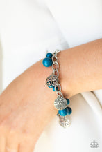 Load image into Gallery viewer, Paparazzi ~ Guru Garden ~ Blue Necklace and Bracelet Set