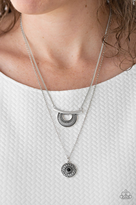 Paparazzi ~ Gypsy Go-Getter ~ Black Necklace Set
