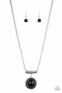 Paparazzi ~ Gypsy Gulf ~ Black Necklace Set