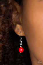 Load image into Gallery viewer, Paparazzi ~ Gypsy Heart ~ Red Necklace Set