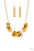 Load image into Gallery viewer, Paparazzi ~ HAUTE-Blooded ~ Yellow Necklace Set