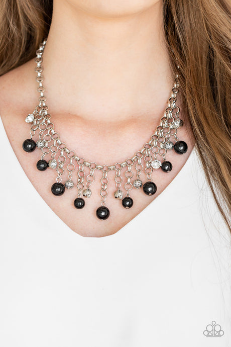 Paparazzi ~ HEIR-headed ~ Black Necklace Set