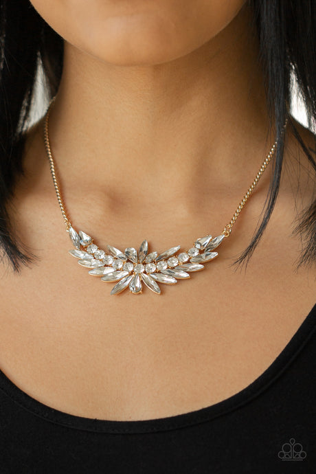 Paparazzi ~ HEIRS and Graces ~ Gold Necklace Set